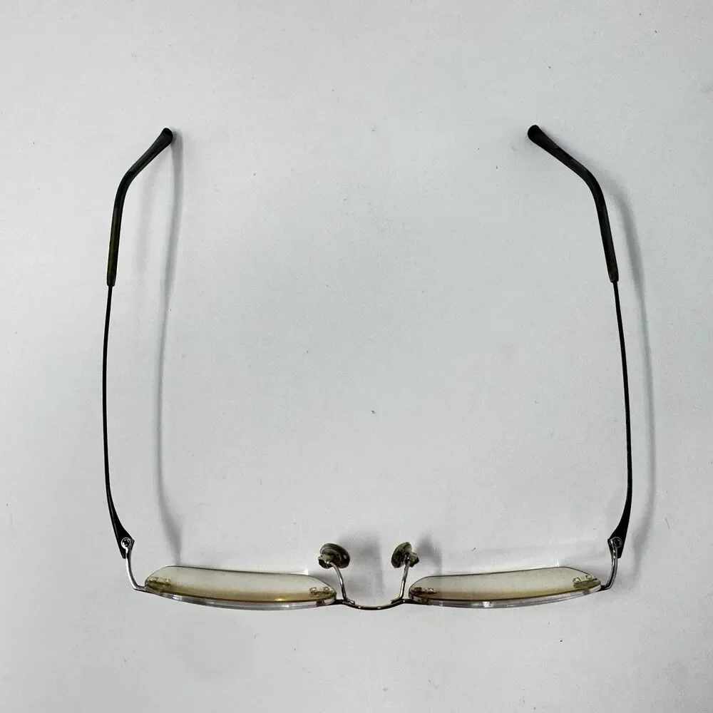 Charmant CH8333 WP Titanium Rimless Eyeglass Frames 49-19-140 Made in Japan